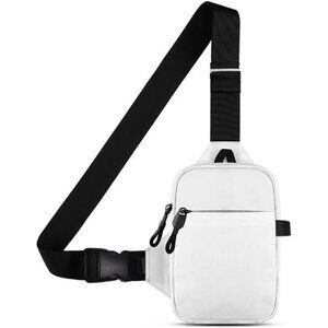 Mini Sling Bag for Women - white